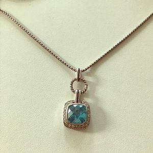 Blue Gemstone Necklace